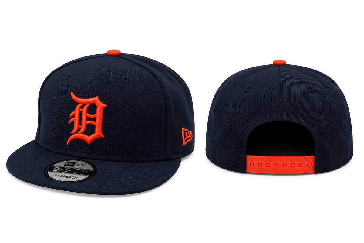NEW ERA DETROIT TIGERS NAVY/OG 9FIFTY SNAPBACK CAP