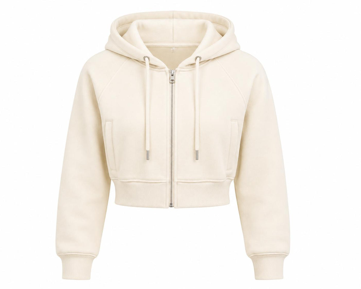 REDFOX WOMEN BASIC FLEECE ZIP-DOWN (ST2600T)