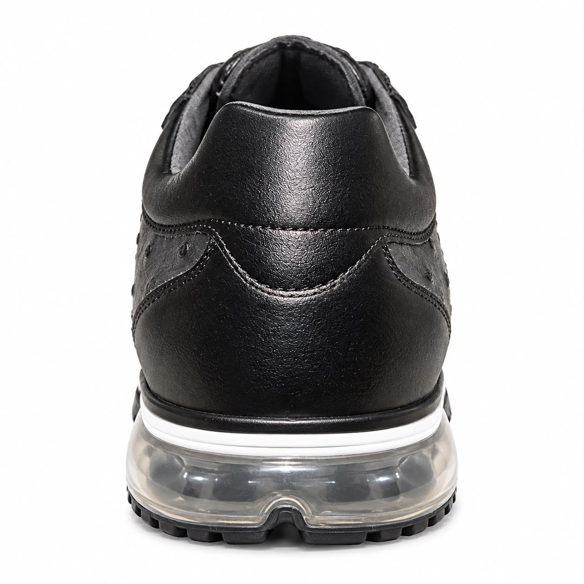 SIO OSTRICH EMBOSSED AIR CUSHION LOW TOP SNEAKERS (VISTA-000)