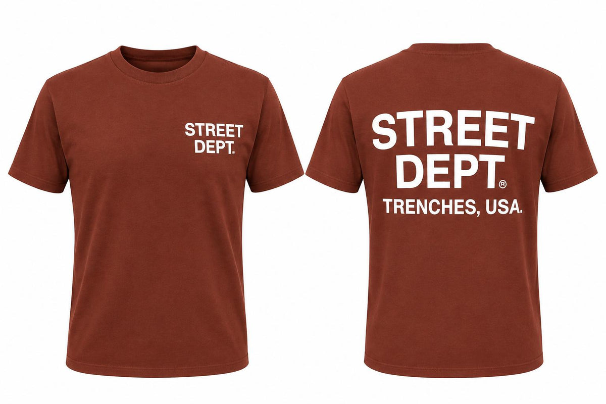 STREET DEPT TRENCHES MEN'S T-SHIRT (STDPT100)