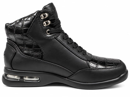 SIO CROC - EMBOSSED AIR HIGH TOP SNEACKERS (KROY-000)