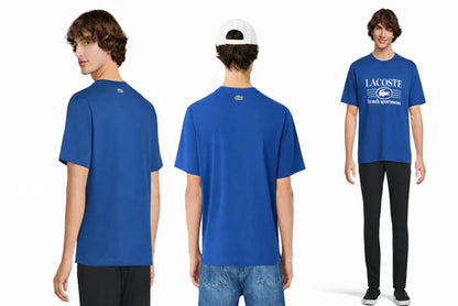 Lacoste Classic Fit Cotton Print T-shirt