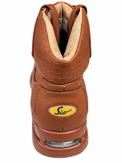 SIO EMBOSSED HIGH TOP SNEAKERS (DARYN)