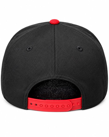 NEW ERA DETROIT TIGERS BLACK SCARLET 9FIFTY SNAPBACK CAP