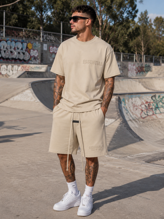 ESSENTIALS LOGO FEAR OF GOD TEE