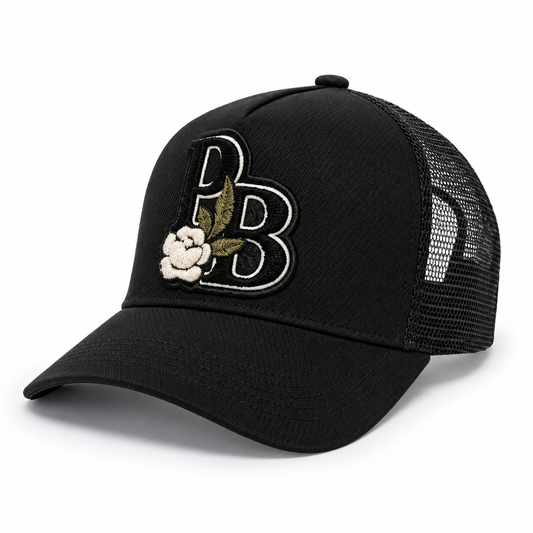 PSYCHO BUNNY KIDS AUGUSTE PB TRUCKER CAP