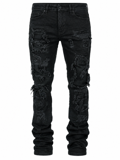 ARGENTO RIPED & REPAIR JEANS (M1993)