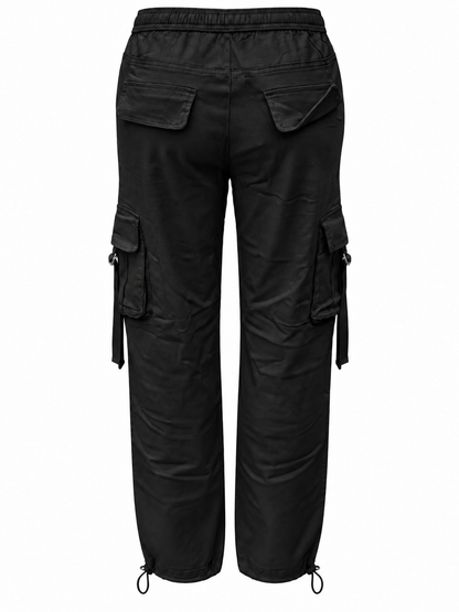 REDFOX WOMEN'S UTILITY STRAP CARGO JOGGER PANTS (PL5412)