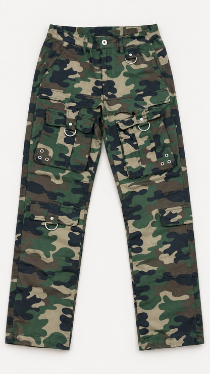 REDFOX WOMEN'S CARGO UTILITY COMBAT PANTS (PL5416)