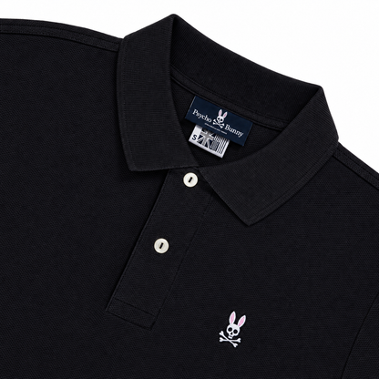PSYCHO BUNNY MENS CLASSIC POLO-SHIRTS (B6K001)