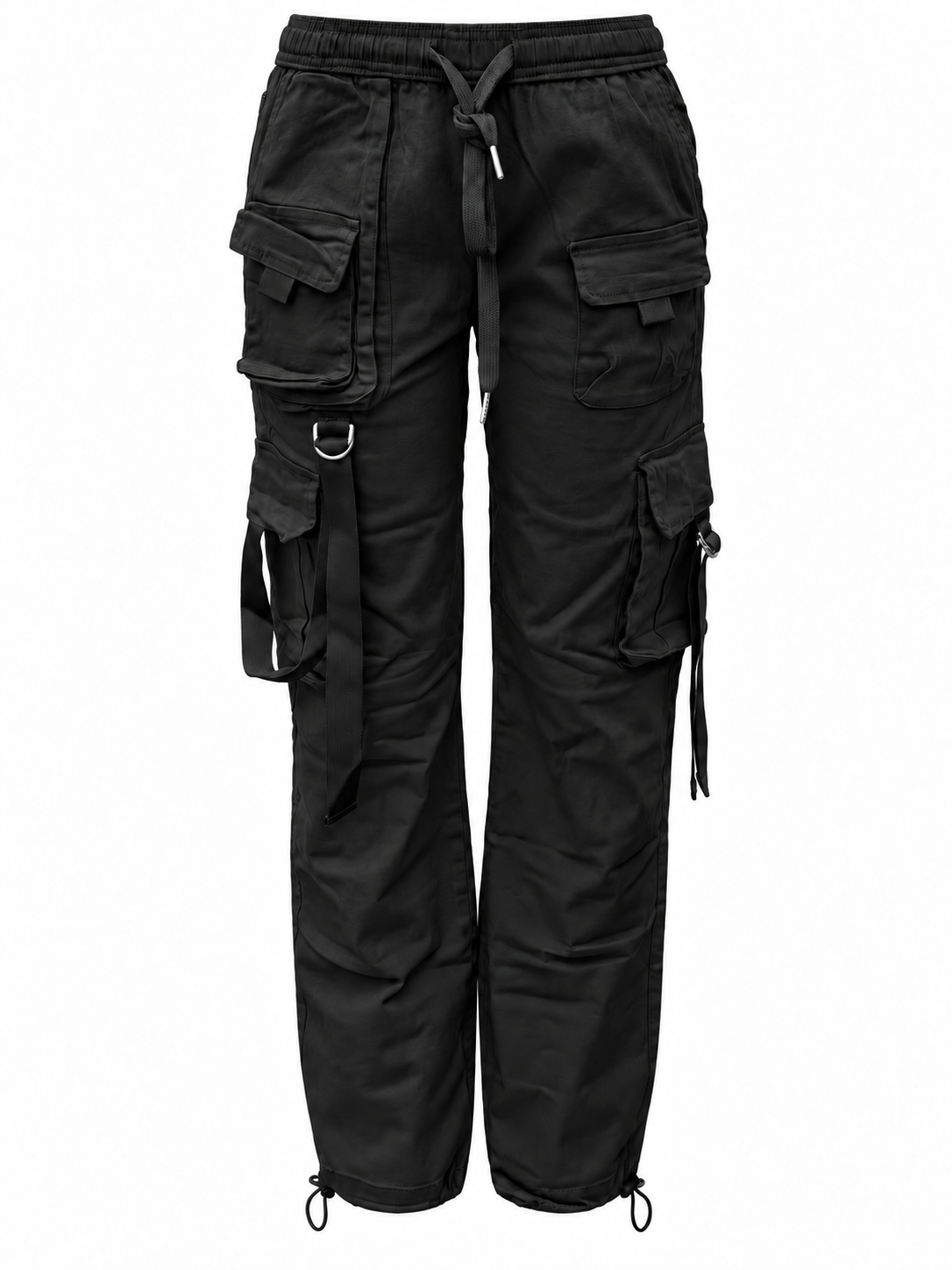 REDFOX WOMEN'S UTILITY STRAP CARGO JOGGER PANTS (PL5412)