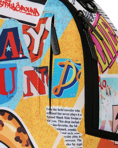 SPRAYGROUND COLLAGE OF FUN BACKPACK (B8674)