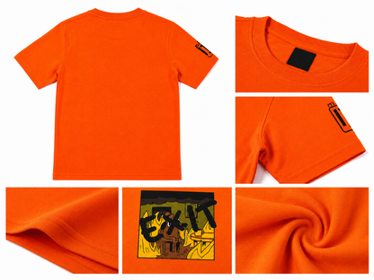 EXIT KIDS CAMPFIRE TEE