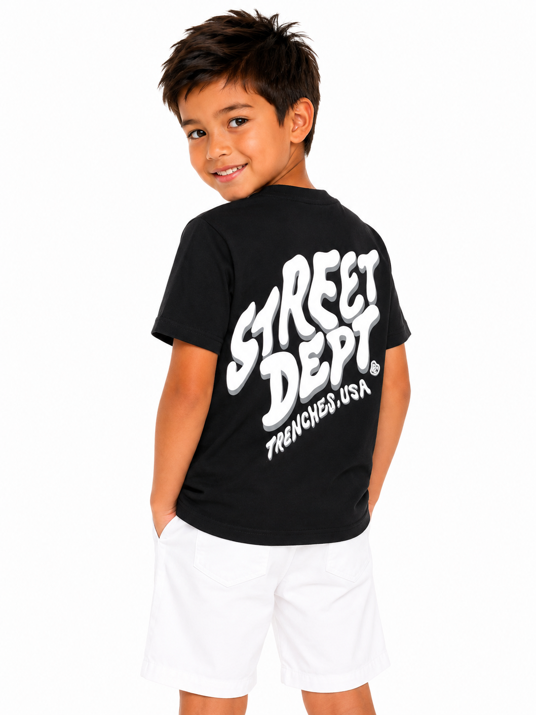 STREET DEPT STREET CRAZY KID'S TEE