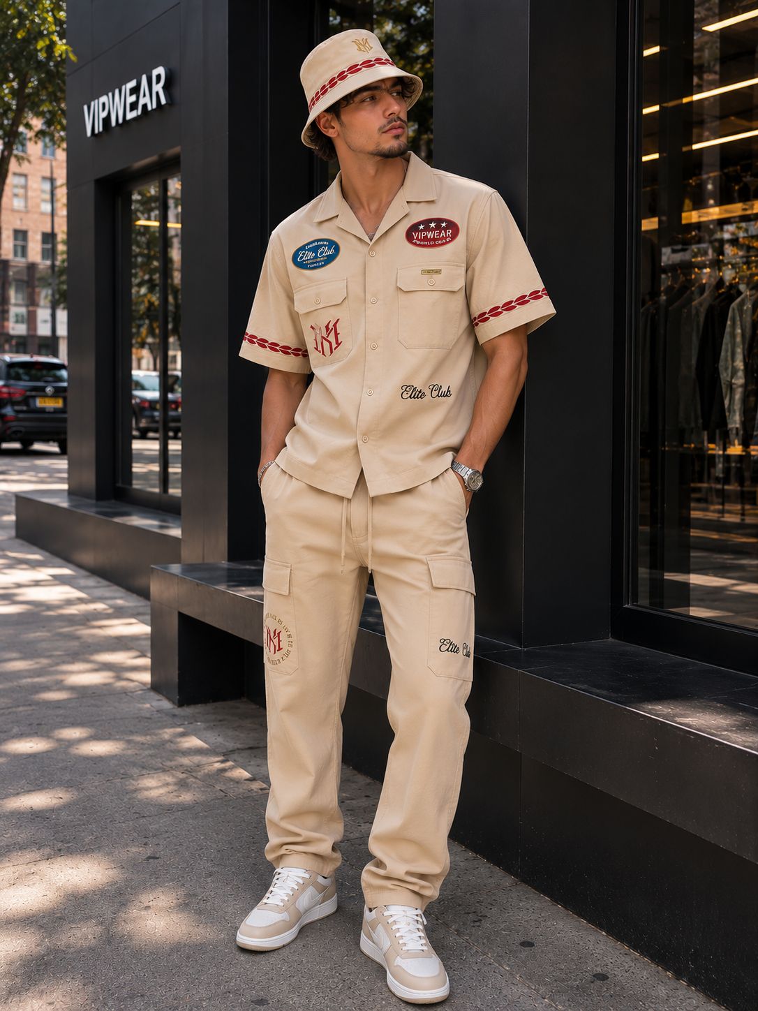 MAKOBI ELITE CLUB TWILL BUCKET HAT (M061)