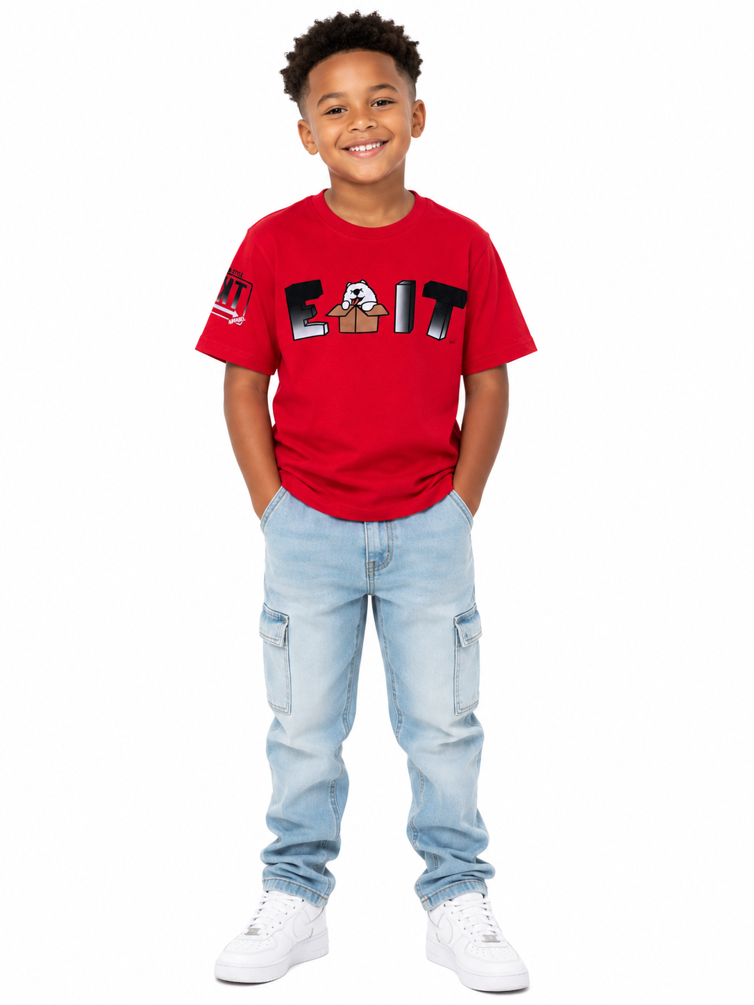 EXIT KIDS PEEKABOO BEAR TEE