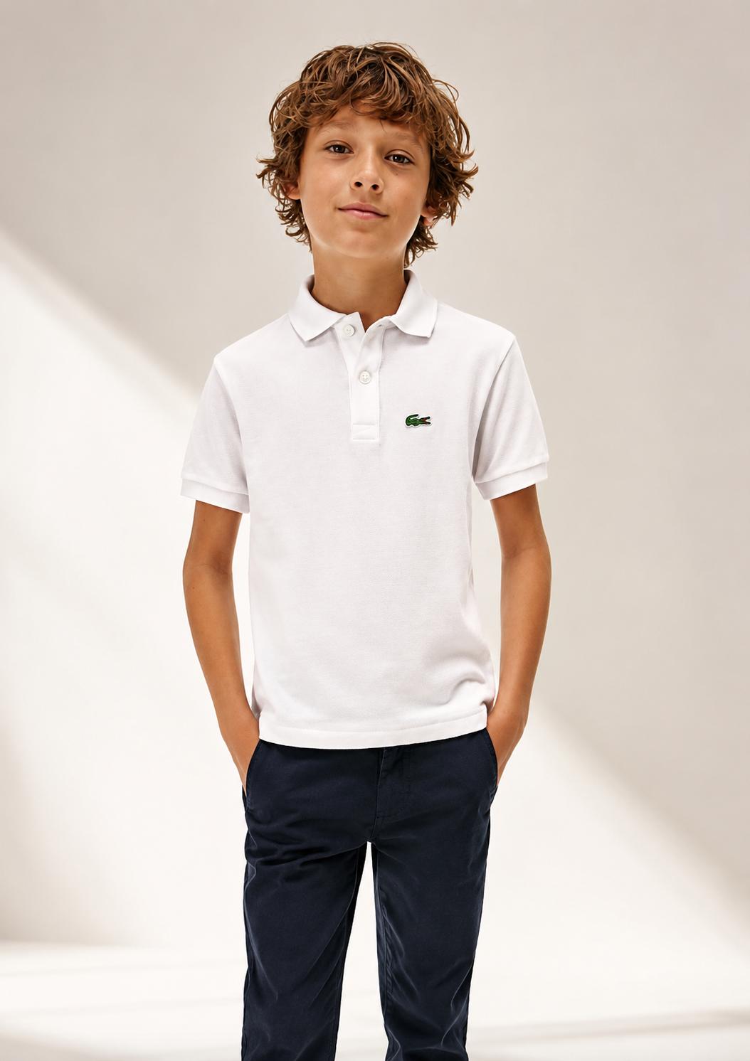 LACOSTE KIDS CLASSIC SHORT SLEEVE COLLARED/POLO SHIRT