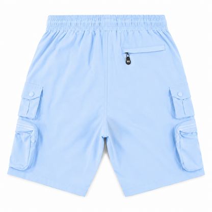 M633 MAKOBI COLTON NYLON SPANDEX CARGO SHORTS
