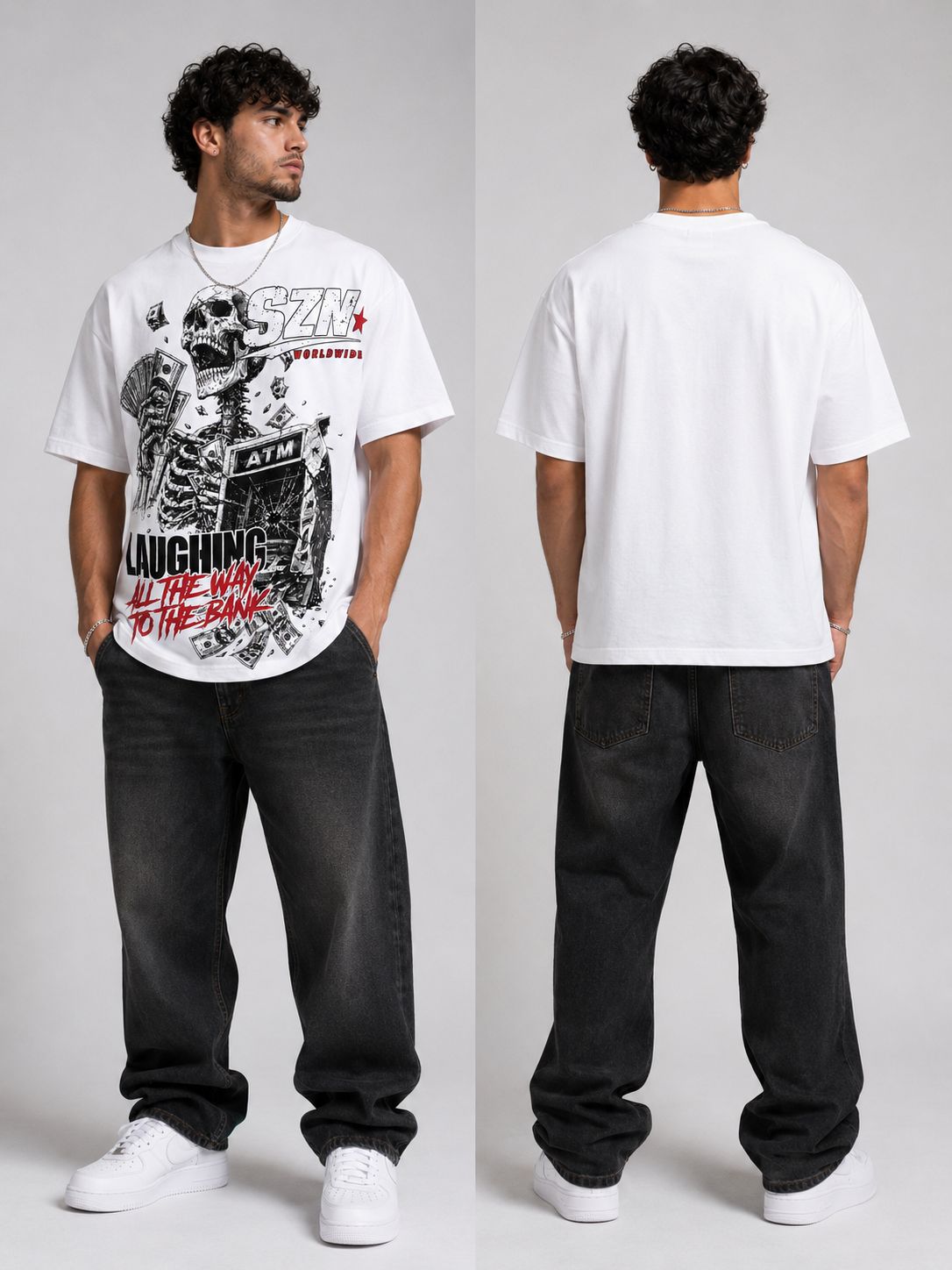 SZN VIP LAUGHING TO THE BANK TEE
