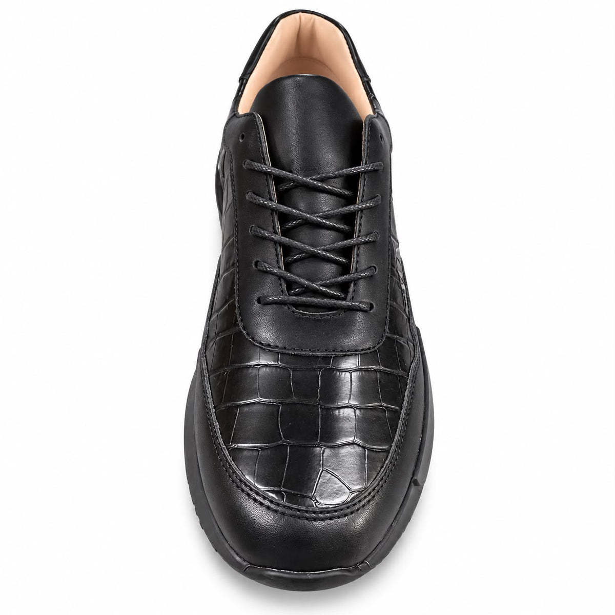 MAZINO CROC EMBOSSED HIGH TOP SNEAKERS  (SAVANNAH-OOO)