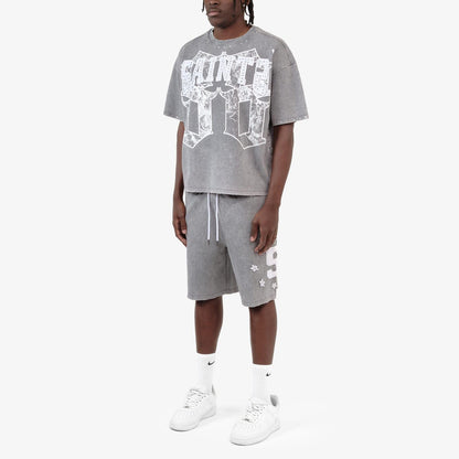 COPPER RIVET SAINT (STONES) T-SHIRT & SHORT SET (#611014)