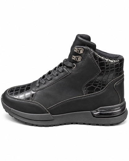 MAZINO EXECUTIVE CROC EMBOSSED SNEAKERS (HANK)