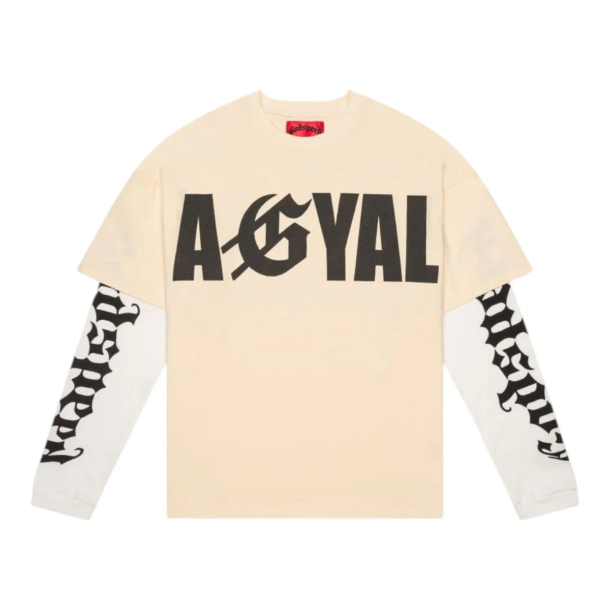 GODSPEED AGYAL LAYERED LONG SLEEVE (BONE)