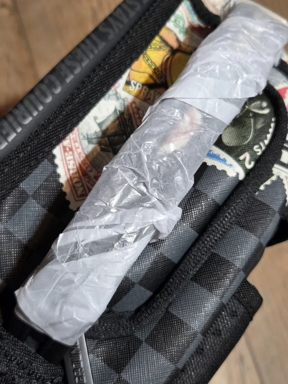 SPRAYGROUND USPS HALF STAMPS BACKPACK (B9226)