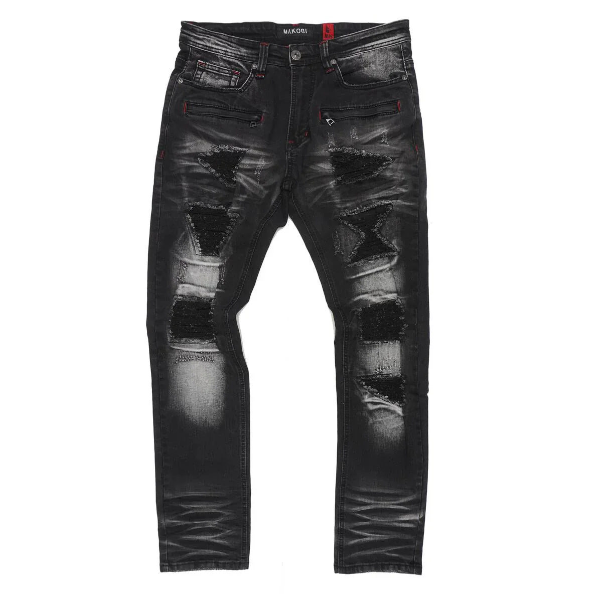 M1944 Makobi Pipa Shredded Jeans