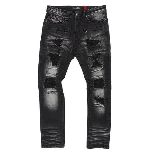 M1944 Makobi Pipa Shredded Jeans