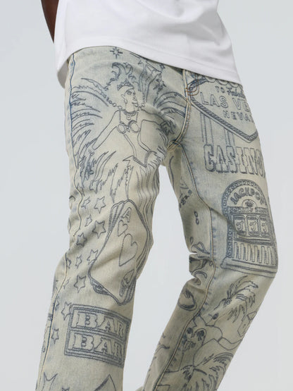 Waimea Stacked Fit Jeans M8414DA
