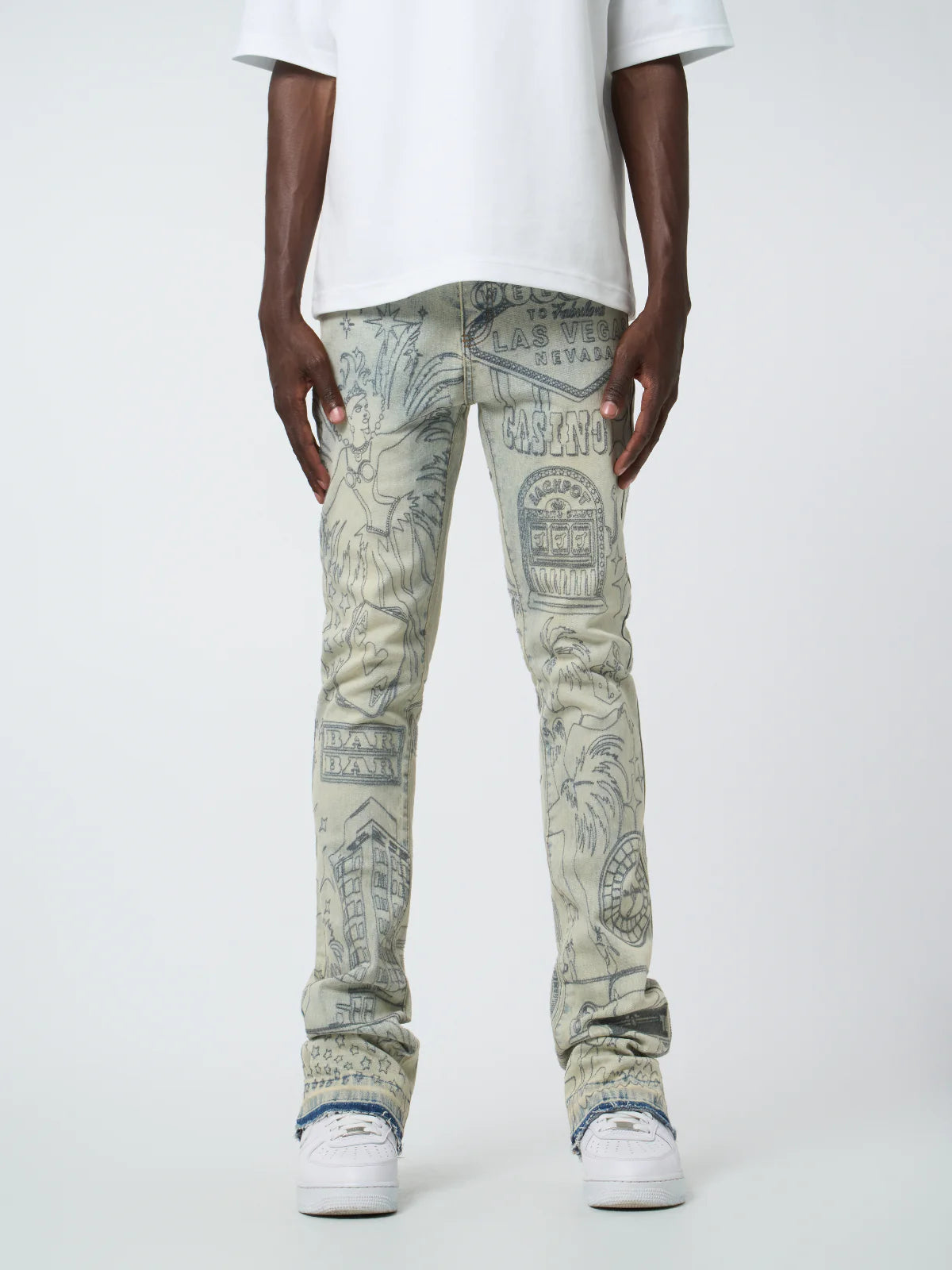 Waimea Stacked Fit Jeans M8414DA
