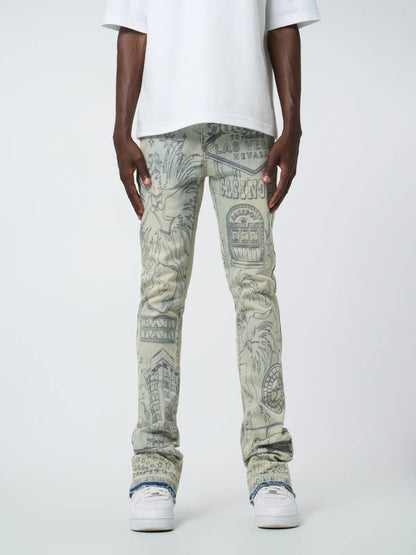 Waimea Stacked Fit Jeans M8414DA