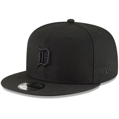 NEW ERA DETROIT TIGERS BLACK 9FIFTY SNAPBACK CAP