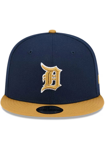 NEW ERA DETROIT TIGERS NAVY/KHAKI 9FIFTY SNAPBACK CAP