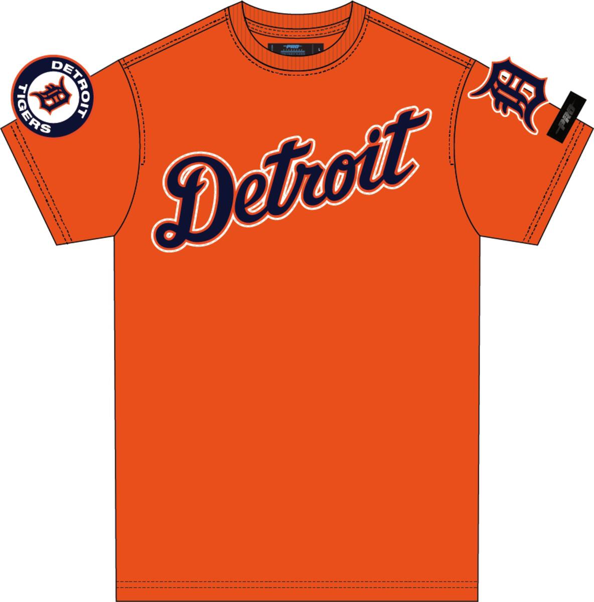 Orange detroit tigers sales shirt