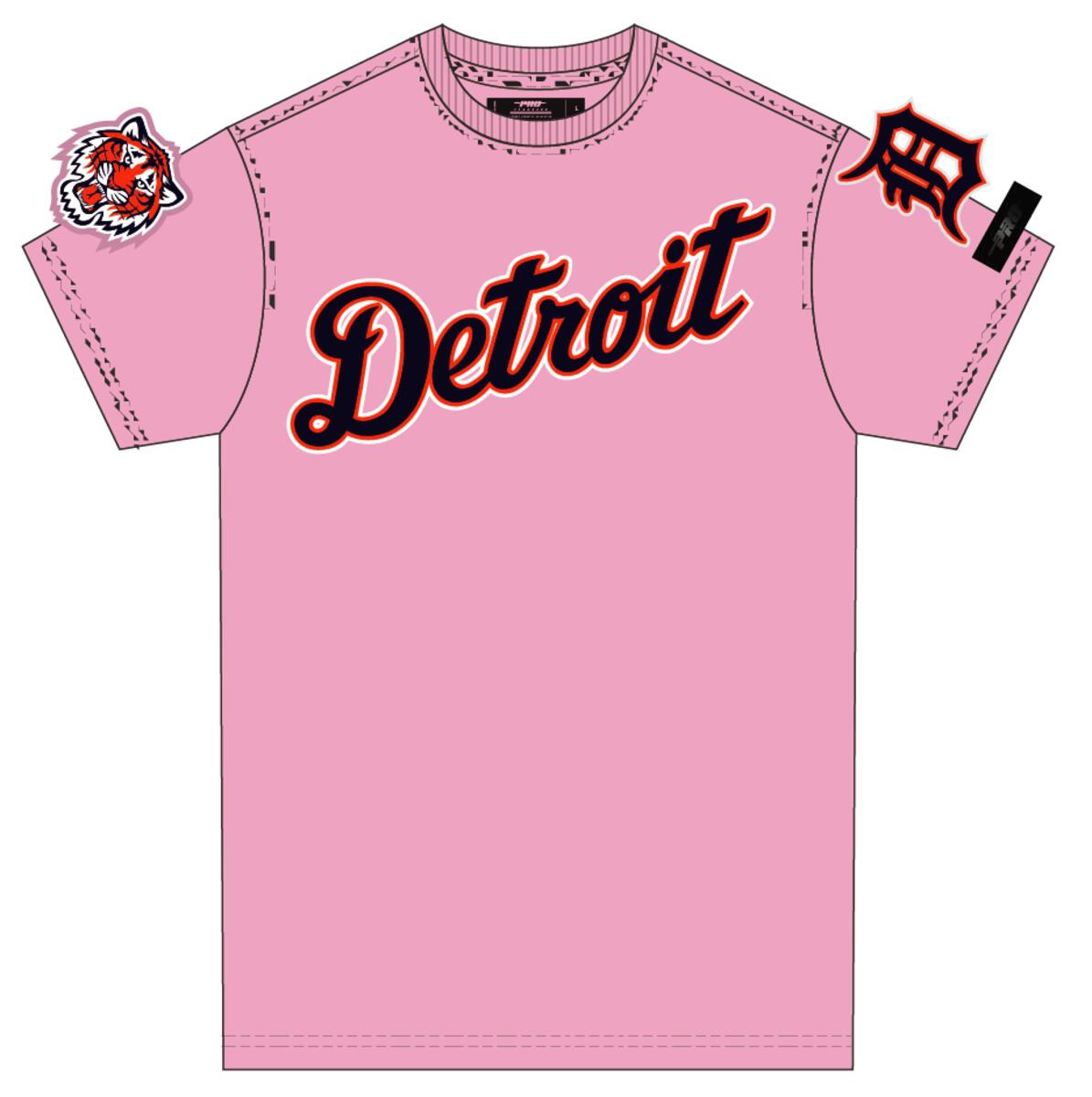 Detroit Tigers Women's Majestic Home Jersey - Vintage Detroit