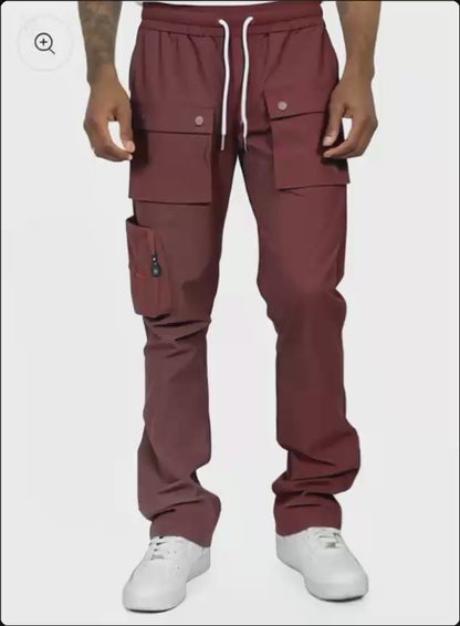M1625 MAKOBI SARTONI NYLON STACKED PANTS