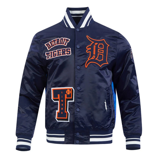 PRO STANDARD DETROIT TIGERS SUBLIMATED SATIN JACKET