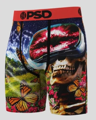 PSD UNDERWEAR MEN'S "META FLORAL" BOXER