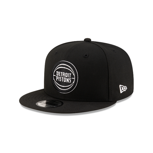 NEW ERA NBA BASIC 950 BLACK WHITE DETPIS
