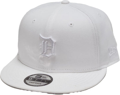 NEW ERA DETROIT TIGERS WHITE 9FIFTY SNAPBACK CAP